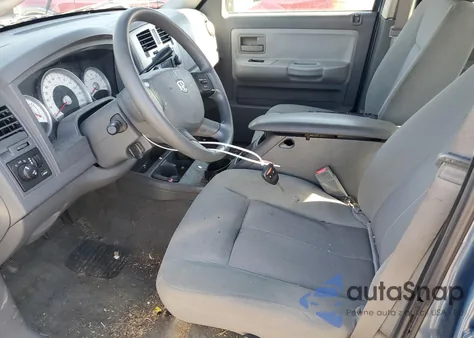 2006 Dodge Dakota Quad Slt from USA, damaged, VIN 1D7HE48K76S702255